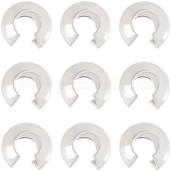 20Pcs 925 Sterling Silver Crimp Bead Cover&nbsp;STER-BBC0009-49