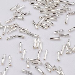 Glass Twisted Bugle Beads&nbsp;SEED-E002-12mm-821#