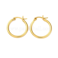 Brass Hoop Earrings for Women&nbsp;EJEW-I270-13A-G