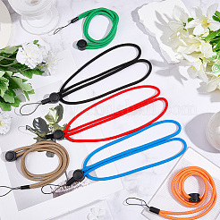 6Pcs 6 Colors Polyester Mobile Straps&nbsp;HJEW-GF0001-69