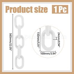 Wood 5 Link Chain Display Decorations&nbsp;AJEW-WH0314-882A