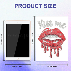 Glass Hotfix Rhinestone&nbsp;DIY-WH0303-555