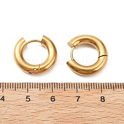 304 Stainless Steel Hoop Earrings&nbsp;EJEW-F339-01G