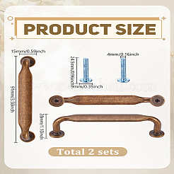 Zinc Alloy Drawer Pull Handles&nbsp;FIND-WH0139-736