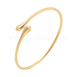304 Stainless Steel Cuff Bangles for Women&nbsp;AJEW-P127-16G