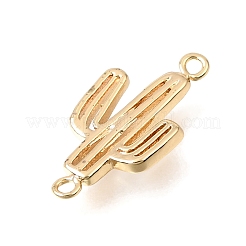 Brass Connector Charms&nbsp;KK-CBA2395-06G