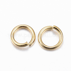 304 Stainless Steel Open Jump Rings&nbsp;X-STAS-H558-03G