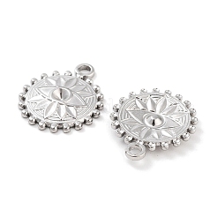 Non-Tarnish 304 Stainless Steel Pendant Rhinestone Settings&nbsp;LS-STAS-P364-02P