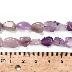 Natural Purple Rutilated Quartz Beads Strands&nbsp;G-P568-C08-01