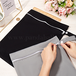 2Pcs 2 Colors Polyester Zipper Bags&nbsp;ABAG-CN0001-12