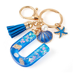 Star Resin & Shell Keychains&nbsp;KEYC-TAC00087-01U