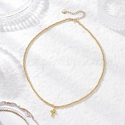 Brass Round Beads Jewelry Sets&nbsp;SJEW-JS01348