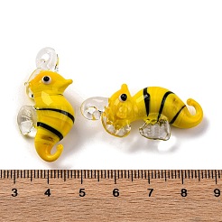 Handmade Lampwork Pendants&nbsp;LAMP-S068-08G