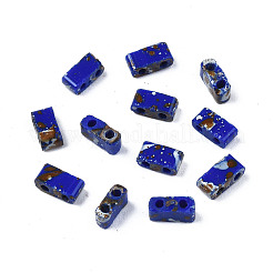 2-Hole Opaque Glass Seed Beads&nbsp;LS-SEED-N004-002-A01