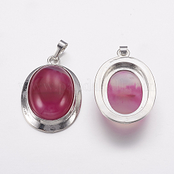 Natural & Synthetic Gemstone Pendants&nbsp;G-K252-A