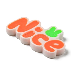 Opaque Resin Enamel Cabochons&nbsp;RESI-I050-01A