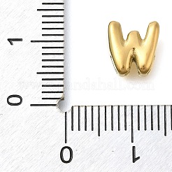 Ion Plating(IP) 304 Stainless Steel Slide Charms&nbsp;STAS-B075-37G-W
