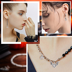 72Pcs 12 Styles Tibetan Style Alloy Pendants&nbsp;FIND-SC0004-41