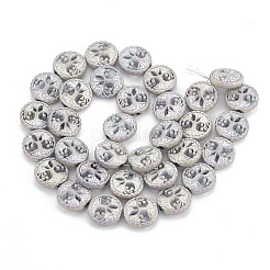 Electroplate Non-magnetic Synthetic Hematite Beads Strands&nbsp;G-N0322-07