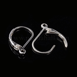 925 Sterling Silver Hoop Earrings&nbsp;STER-P032-06S