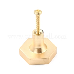 Hexagon with Marble Pattern Brass Box Handles & Knobs&nbsp;DIY-P054-C09