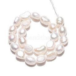 Natural Cultured Freshwater Pearl Beads Strands&nbsp;PEAR-N028-04