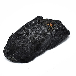 Rough Raw Natural Black Tourmaline Beads&nbsp;G-R485-04