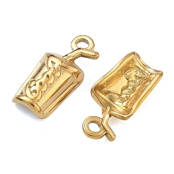 304 Stainless Steel Pendants&nbsp;STAS-F342-02G