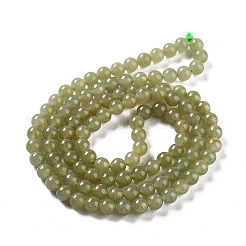 Natural Nephrite Jade/Hetian Jade Beads Strands&nbsp;G-NH0005-030D