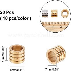 304 Stainless Steel Beads&nbsp;STAS-NB0004-13