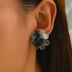 Valentine's Day Iron & Resin Stud Earrings&nbsp;WT9943