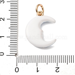 Brass Enamel Pendants&nbsp;KK-CBADFD5-01G-A