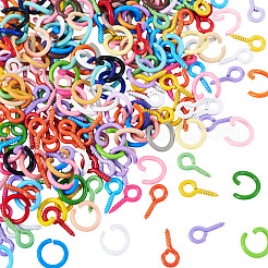 400Pcs Alloy Screw Eye Pin Peg Bails&nbsp;FIND-TA0007-89