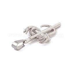 Non-Tarnish 304 Stainless Steel Pendant&nbsp;STAS-E158-42P