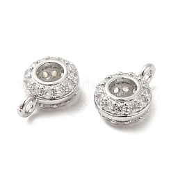 Brass with Cubic Zirconia Pendant Bail&nbsp;KK-F860-68P