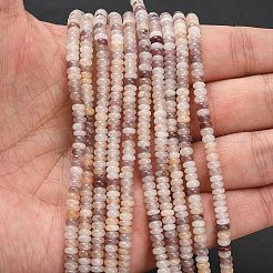 Natural Lepidolite/Purple Mica Stone Beads Strands&nbsp;G-L635-A30-4x2mm