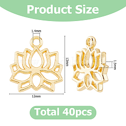 40Pcs Alloy Charms&nbsp;FIND-HS0001-97