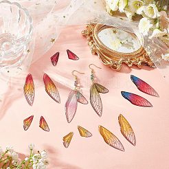 20Pcs 10 Style Transparent Resin Pendants&nbsp;RESI-NB0001-80