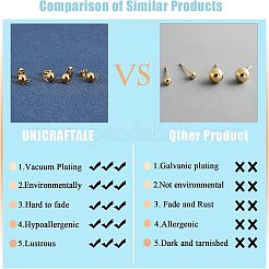 304 Stainless Steel Stud Earring Findings&nbsp;STAS-UN0007-86G