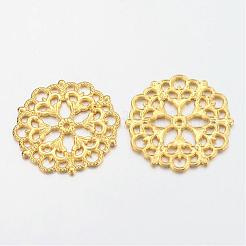 Tibetan Style Filigree Joiners Links&nbsp;TIBE-A11623-G-FF
