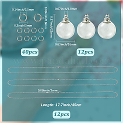 DIY Necklace Making Kits&nbsp;DIY-SC0030-96A