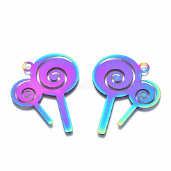 201 Stainless Steel Pendants&nbsp;STAS-T061-10