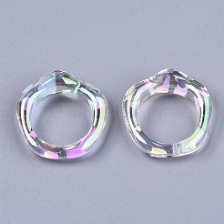 Transparent Acrylic Linkings Rings&nbsp;PACR-N010-024