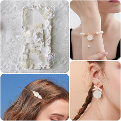 256Pcs 5 Styles Opaque Resin Beads&nbsp;RESI-CA0001-83