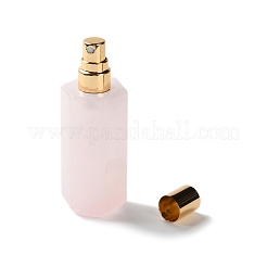 Natural Rose Quartz Perfume Bottle&nbsp;G-B131-04B-01