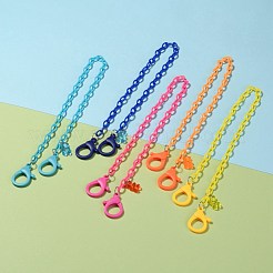 Personalized ABS Plastic Cable Chain Necklaces&nbsp;NJEW-JN03220