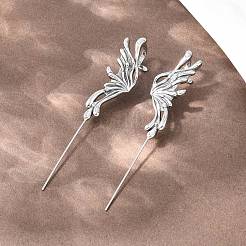 Butterfly 316 Stainless Steel Ear Wrap Crawler Hook Earrings&nbsp;AJEW-C044-21AS