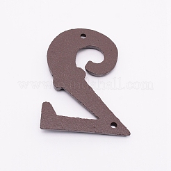 Iron Home Address Number&nbsp;LS-AJEW-WH0018-93B