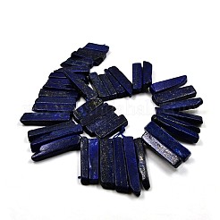 Chip Natural Lapis Lazuli Graduated Beads Strands&nbsp;G-P064-04
