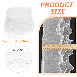 5M 3-Layer Organza Pleated Ribbon&nbsp;OCOR-PH0002-96B